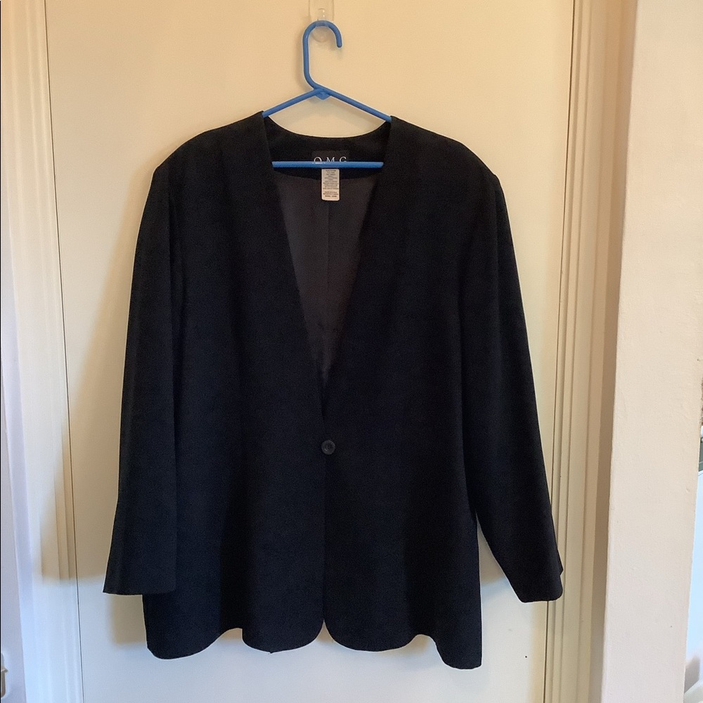 🌟🌟🌟 3 for $25- black one button blazer